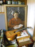 Уголок интерьера мастреской.